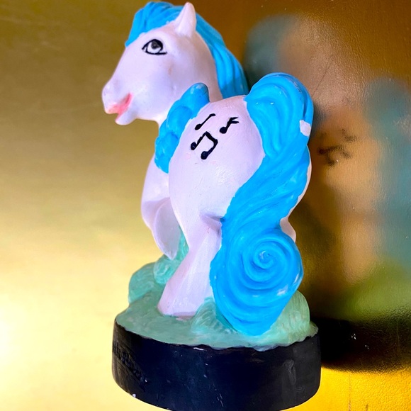 MY LITTLE PONY G1 VTG 1984 PAINTABLE PLASTIC PEGASUS MEDLEY PONY FIGURE RARE - Picture 6 of 12